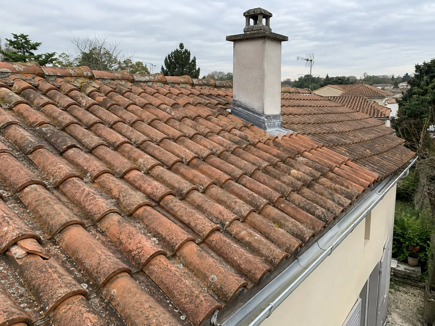 Illustration de projet avant travaux : Couverture en tuiles