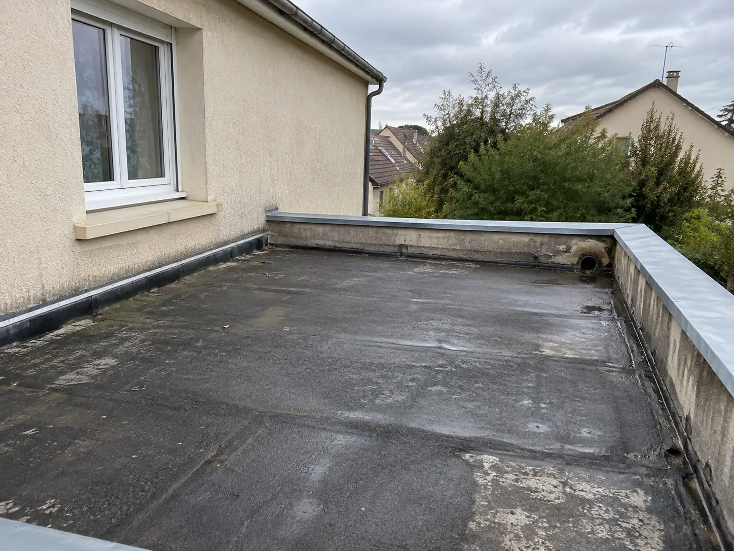Illustration de projet avant travaux : Toiture-terrasse